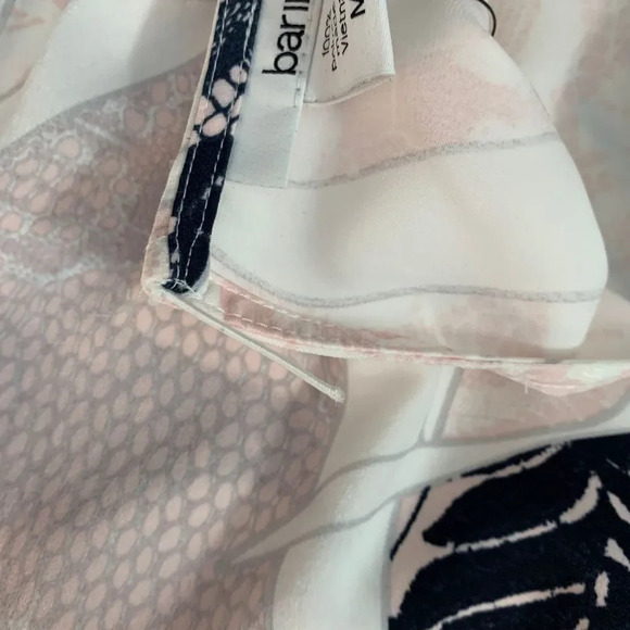 Bar III Ruffle-Sleeve Shift Dress in Pink Combo - Picture 11 of 12